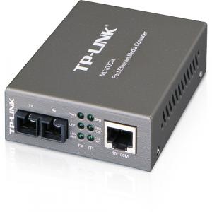 TP-Link Медиаконвертер 10/100 Мбит/с RJ45 - 100 Мбит/с разъём SC (многомодовый), полнодуплексный, до